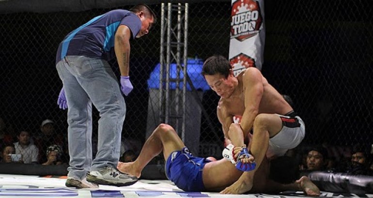 Terrence Chan wins MMA fight 2